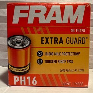 Fram PH16, Engine Oil Filter-Extra Guard Fram PH 16
